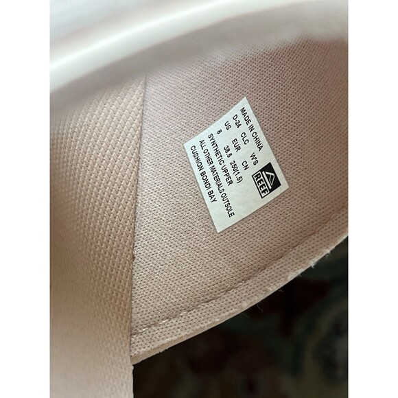 NEW Women's Reef Cushion Bondi Bay Neutral Pale Pink Platform Slide Sandals SZ 8 - Picture 10 of 11